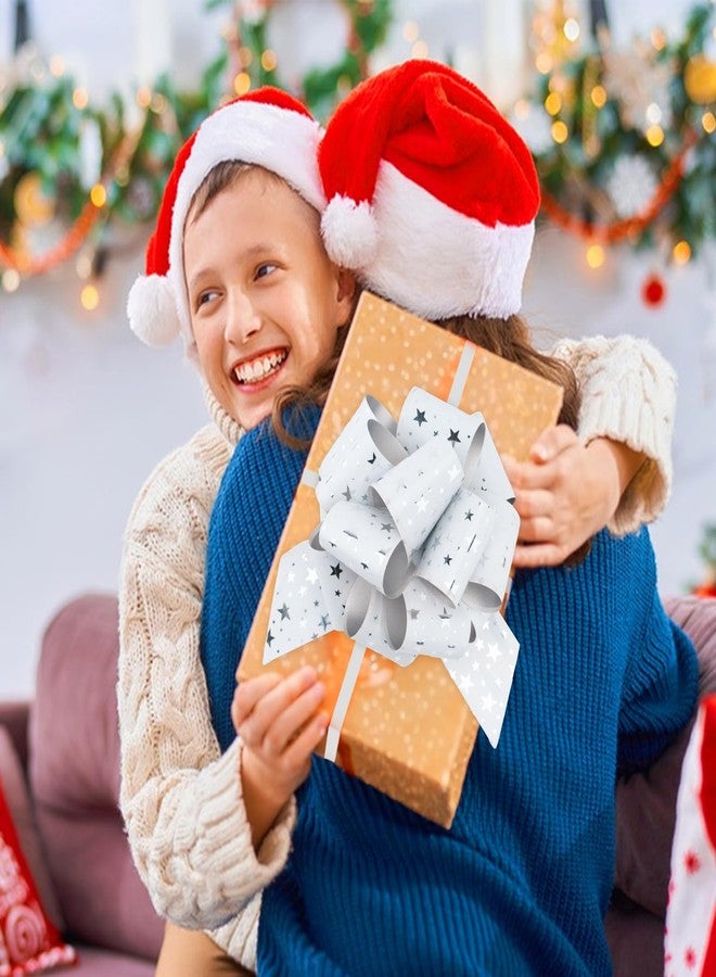 جيجاكرافت مجموعة جيج كرافت من 24 قطعة من فيونكات عيد الميلاد لتغليف الهدايا، فيونكات عيد الميلاد مقاس 5 بوصات لتزيين سلال الهدايا وزجاجات النبيذ (مربعات) - Image 5